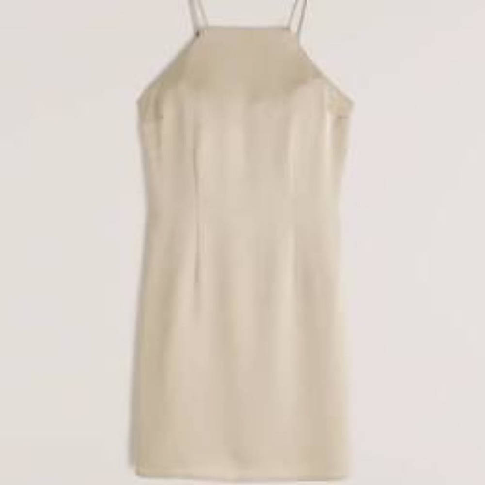abercrombie and fitch satin dress